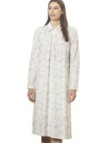 Linclalor Camicia da notte in caldo cotone con collo e manica a raglan art. 292056